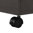 thumbnail image 4 of Echo 3 Drawer Mobile File Cabinet in Charcoal Maple - Engineered Wood, 4 of 9