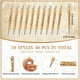 thumbnail image 2 of Set de regalo de agradecimiento a los empleados ReliThick Bamboo Pen x30, 2 of 7