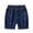 Blue, variant on Guluxicc Toddler Baby Girls Denim Shorts Kids Elastic Waist Knee Length Jeans Summer Casual Short Pants