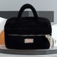 thumbnail image 4 of Bolsa de aseo esponjosa con cremallera bolsa organizadora bonita bolsa de cosas peludas bolsa de almacenamiento suave, 4 of 6