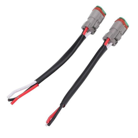 1 paire Connecteurs DT à 3 broches Impermitation Automotive Automotive Connecteur Électricité Faire du câblage pour les camions automobiles