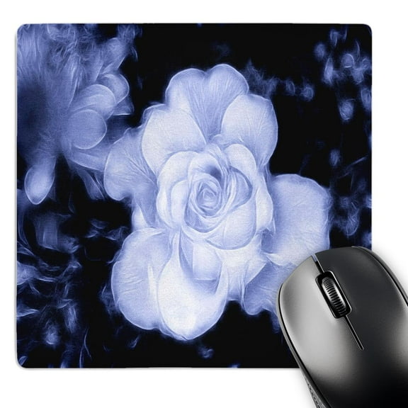 3dRose, Blue Tone Rose, MousePad