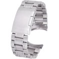 thumbnail image 1 of 20mm Strap Stainless Steel Strap Bracelet Curved Ends with Hand Spring Bars, 1 of 3