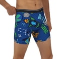 thumbnail image 5 of Sigee Dinosaur In Space for Men's Boxer Briefs,Moisture Wicking and Breathable Small, 5 of 9