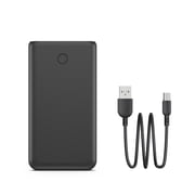 onn WIABLK100024310 5000 mAh Portable Power Pack with 30mm USB-a to Micro USB cable