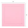 thumbnail image 6 of REGALWOVEN 12 Pack Cloth Napkins, Washable and Reusable Table Dinner Napkins for Home, Restaurant, Weddings, Event, and Parties Pink 18x18inch, 6 of 6