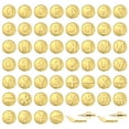 thumbnail image 1 of 56Pcs Wood Burning Tip Set Letter Wood Burning Tool Including Alphabet Number Symbol Durable Brass Alphabet Number Template for DIY Embossing Carving Craft Wood Burning, 1 of 7