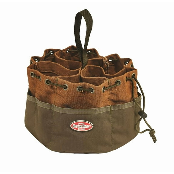 Pullr 25001 10" X 6.5" Green & Brown Parachute Bag