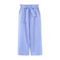 thumbnail image 2 of Pantalones cinturo Rayas Verano Mujeres Cómoda Gran Tamaño Esclada Gimnsaio Regular 4XL, 2 of 9
