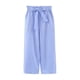 thumbnail image 2 of Pantalones cómodos de rayas para mujer Pantalones de cinturo con cinturón y cordón Pantalones de talla grande 4XL, 2 of 9