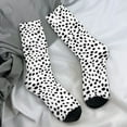 thumbnail image 7 of Dalmatian Dog Socks Black Spotted Design Retro Stockings Women Comfortable Outdoor Socks A, 7 of 7
