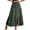 Army Green, variant on Tqcoqu Midi Skirts for Women Flowy High Waisted Skirts Elastic Casual Skirts for Women with Decoration Drawstring,Army Green,Women's S-XXL
