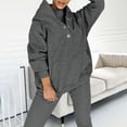 thumbnail image 4 of Ensemble de Chandail à Capuchon et Robe pour Femmes 2025 Pantalons Survêtement pour Femmes Hauts d'Hiver Hommes et Femmes Ensembles de Pantalons Unis pour Femmes Sweat à Capuche et Pantalons de Survêtement Trois Pièces, 4 of 8