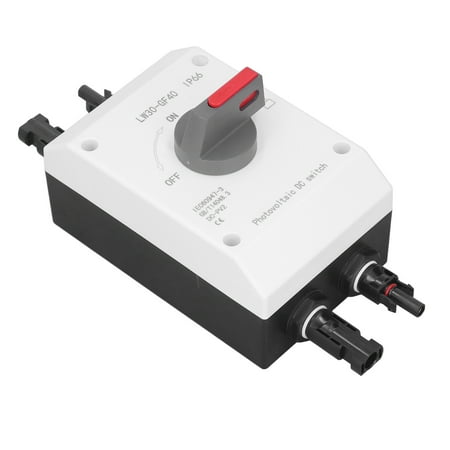 

Photovoltaic Isolator Solar Switch 1200V 32A IP66 Waterproof PC DC Isolator Solar Switch 4P For RV Basic