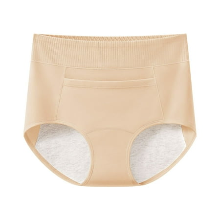 Levmjia Womens Underwear Cotton High Waisted Underpants No Show Panties Breathable Soft Comfortable Seamless Ladies Panty 6 Pack New Arrival Limited Offer
