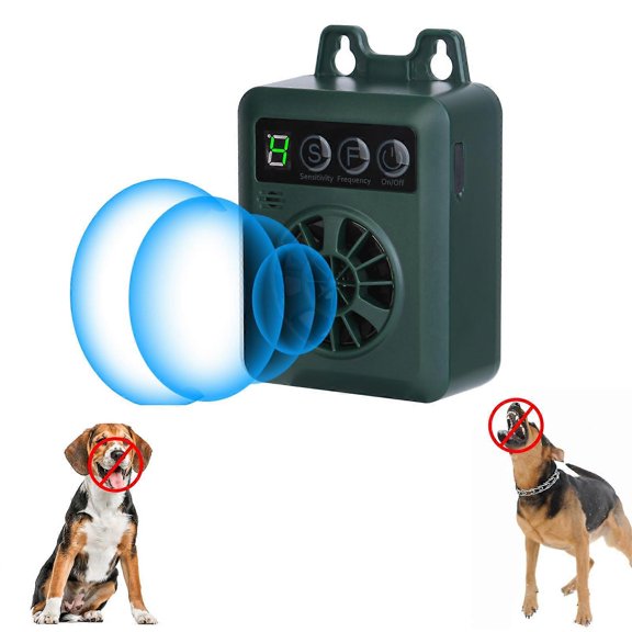Anti Barking Device for Dogs Ultrasonic Bark Dog Deterrent with 49.2ft Range, Rechargeable