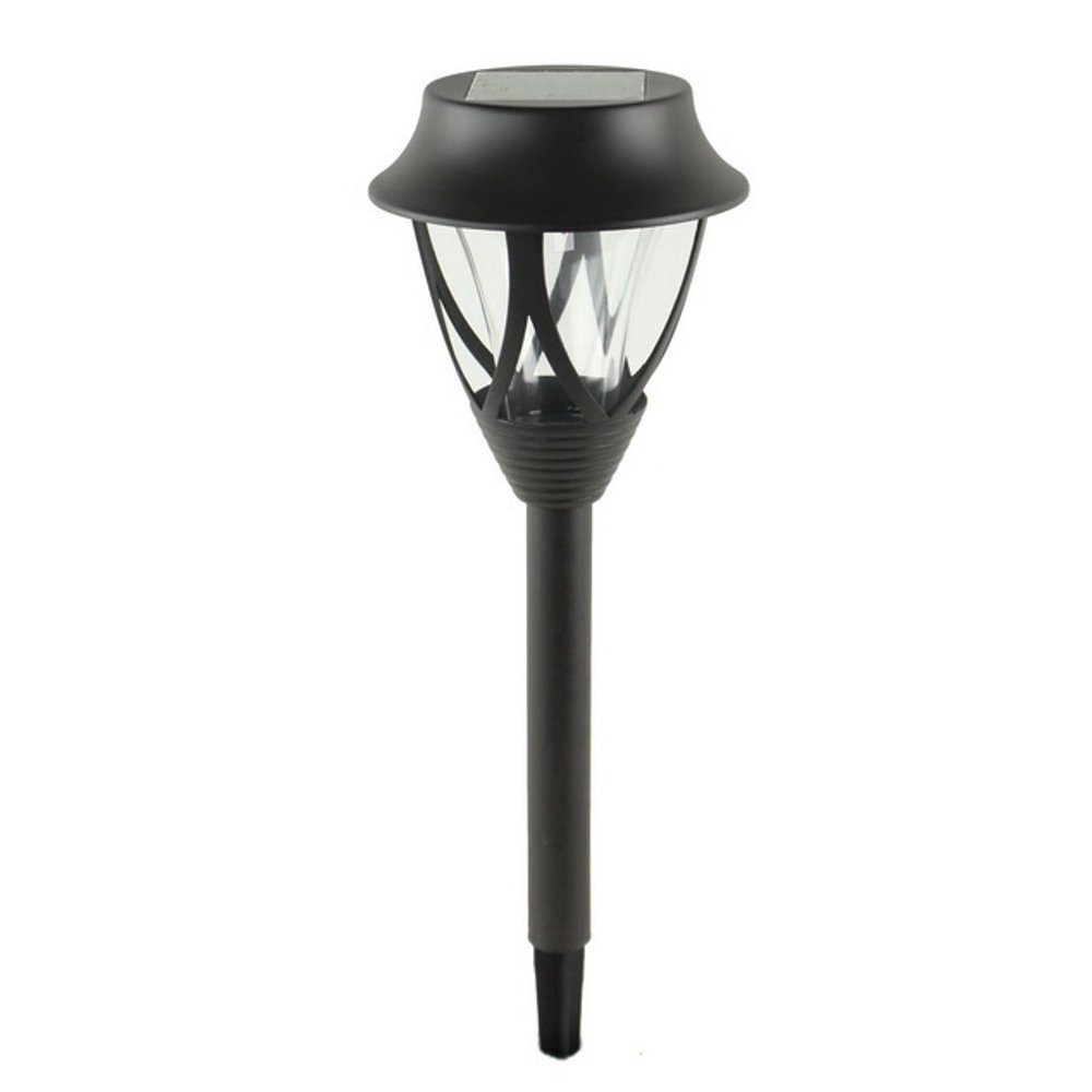 Moonrays 91649 Caldwell Black Solar Outdoor Path Light - Walmart.com