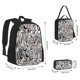 thumbnail image 2 of Fotbe Leopard And Zebra Set Escolar 3 en 1 para Niños - Mochila Duradera con Lonchera Aislante y Estuche para Lápices - Mochila Escolar para Niños y Niñas, 2 of 7