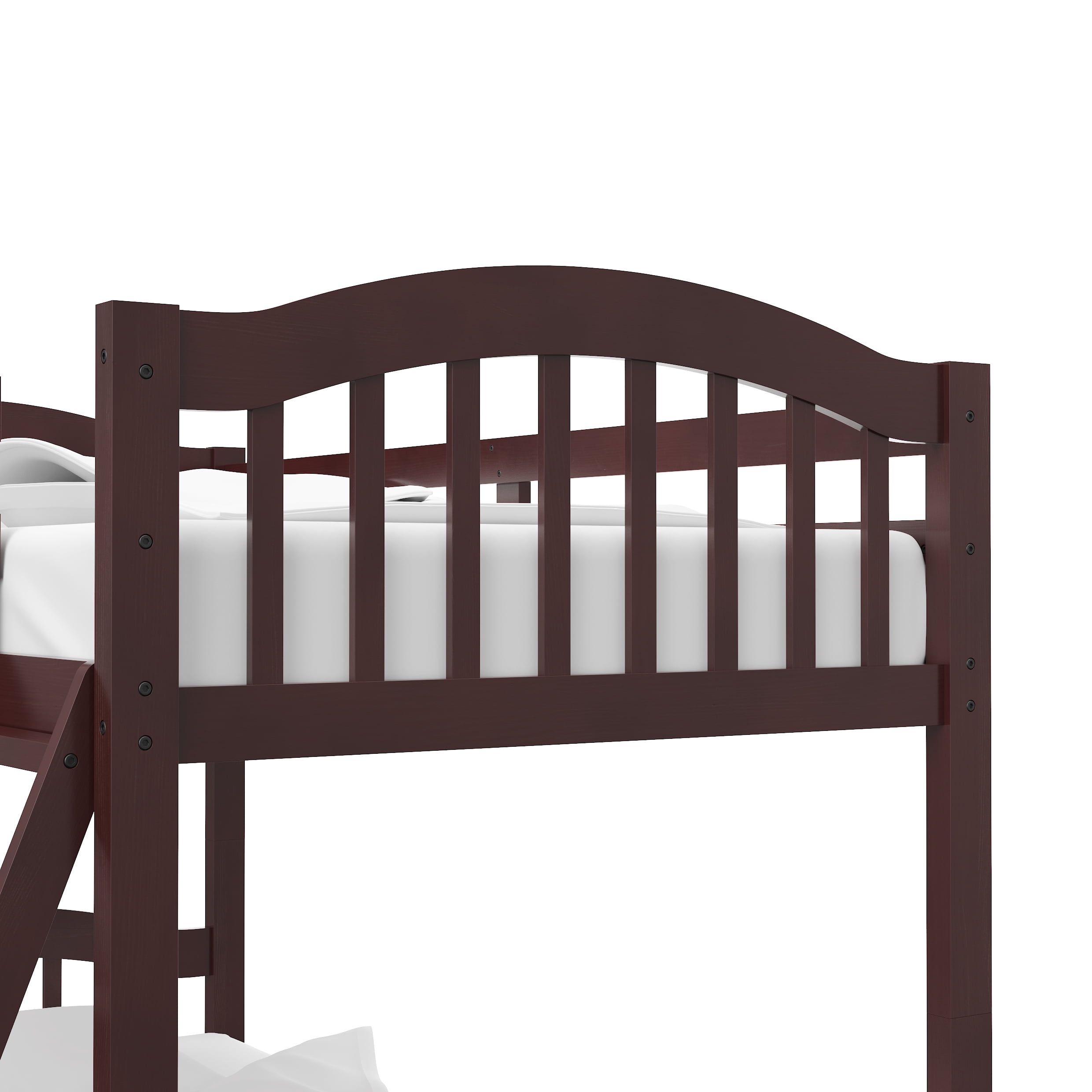 Storkcraft Long Horn Solid Hardwood Twin Bunk Bed