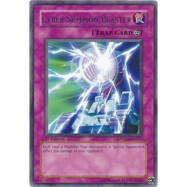 Yugioh Power Of The Duelist Cyber Summon Blaster Potd En057 Walmart Com