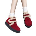thumbnail image 4 of Botas Tobillo Botines Invierno Zapatos Mujer Exterior Con Forro Piel Cálido, 4 of 8
