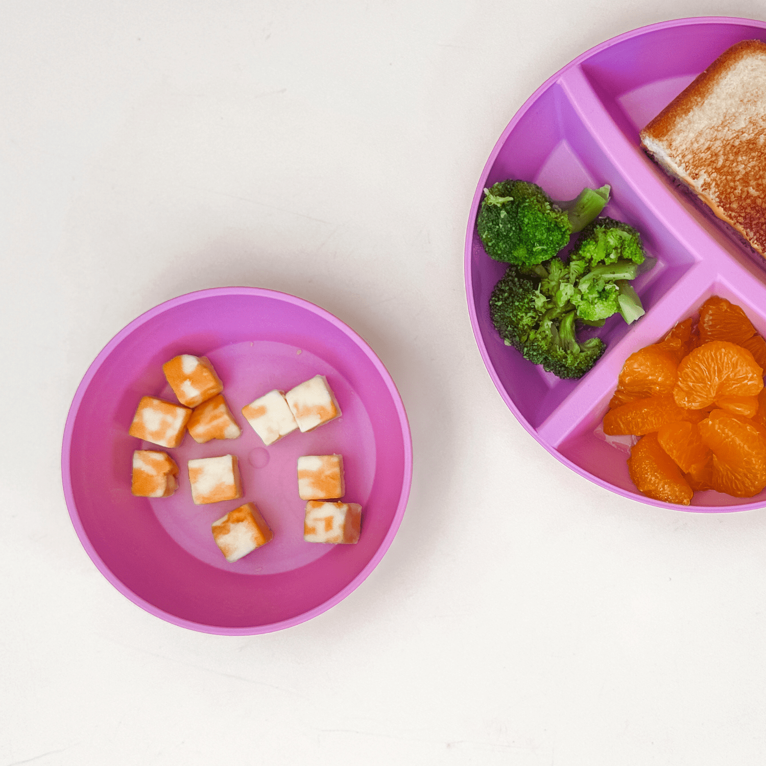 ReUSAbles by Re-Play Recycled Plastic, 3-Pack Bowls for Toddlers, Multicolor