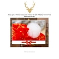 thumbnail image 2 of Sombrero de Navidad Gorras de Navidad Decoración de fiesta Adorno de árbol Amigable Anti-decoloración Sombreros de Papá Noel Tocado lavable Kits de decoración para fiestas Flor de nieve plateada Advancent HA069655-01, 2 of 6