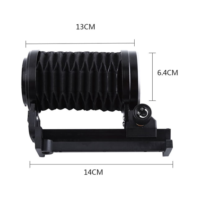 Lente de Fuelle Macro, Montaje en Trípode, Extensión de Fuelle, Aleacio de Aluminio para Imagenes de, Cámara de Enfoce Con Montur