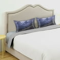 thumbnail image 3 of Yayeee Pillowcase King Size Set of 2 Satin Wrinkle Resistant Pillow Case, Moonlight Mountain, 3 of 7