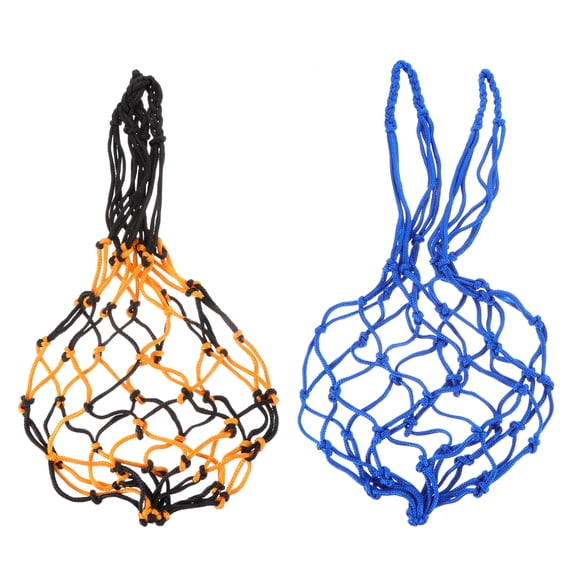 KAKOWELY 2 bolsas de red de fútbol, bolsas de malla para balones, bolsas para equipo deportivo, bolsas de malla para fútbol