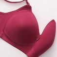 thumbnail image 6 of LLYWEY Women Plus Full Coverage Wireless Bras Hook & Eye Closure Push up Padded Bras No Underwire, 6 of 7