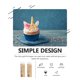 thumbnail image 3 of 2 botellas de chispas de purpurina doradas decorativas para cupcakes, copos de papel dorado para hacer tú mismo, 3 of 8