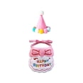 thumbnail image 2 of Porch Goose Birthday Hat and Bib Set for 23 Inch Goose Statue, Birthday Party Goose Outfit Decoration, Lawn Goose Accessories for Garden Porch Patio Yard Celebration Display, 2 of 6
