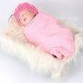 thumbnail image 6 of Joernso Faux Fur Photography Photo Prop Baby Newborn Blanket Background Backdrop Rug, 6 of 8