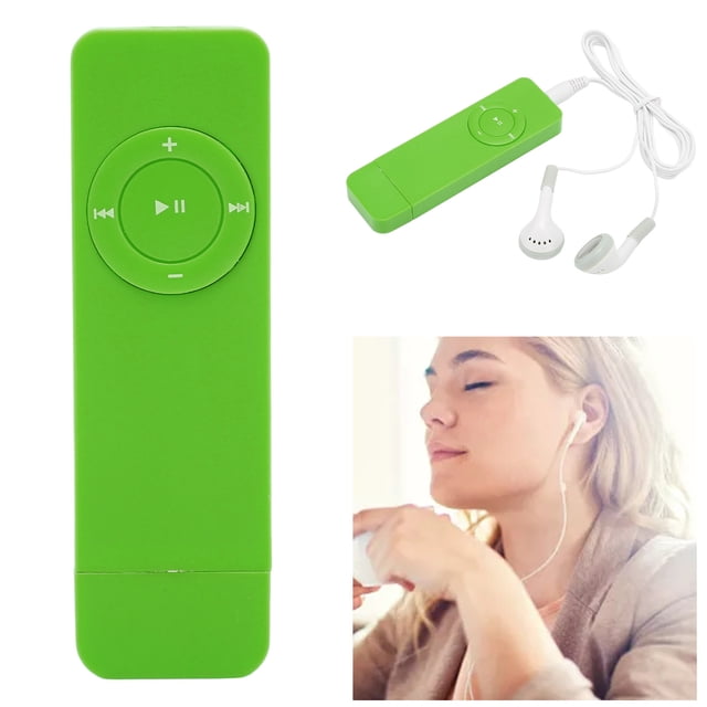 Mini reproductor de mp3, reproductor de mp3 portátil con sonido sin pérdidas, batería de larga duración, reproductor de mp3 usb para correr, grabar, gimnasio, trotar,