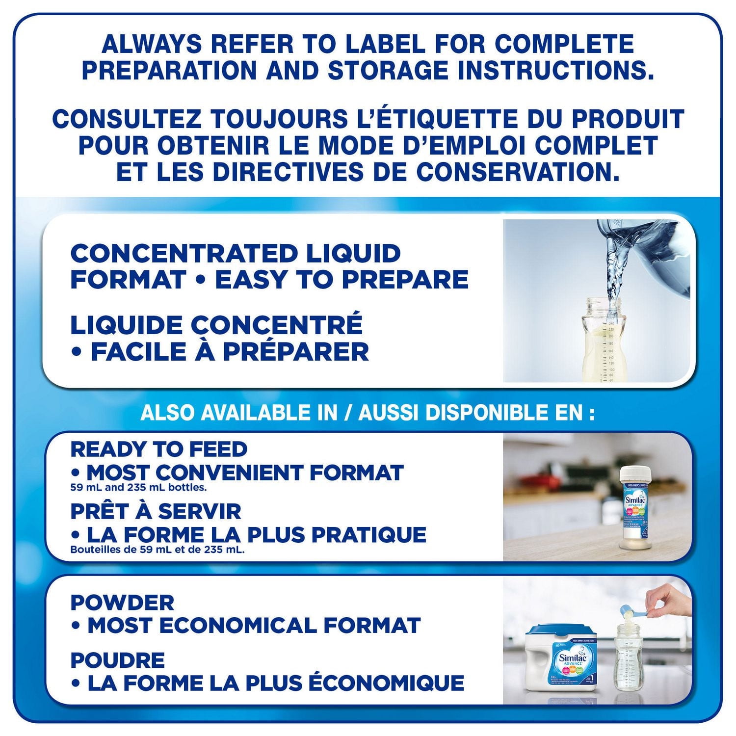 Similac Advance Step Non-GMO Baby Formula, Newborn Formula, 0+