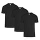 thumbnail image 1 of Playera para Caballero Yazbek Color Negro Talla Mediana 100% Algodón 3 Piezas, 1 of 3