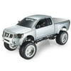 1:20 Scale Hot Wheels Dropstars Urban Assault Vehicle: Die-Cast Nissan Titan, Silver