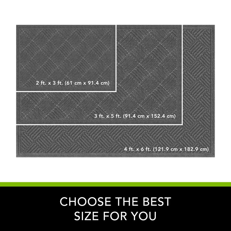 Style Selections Doormats 2-ft x 3-ft Rectangular Outdoor Door Mat Style Selections Doormats 2-ft x 3-ft Rectangular Outdoor Door Mat