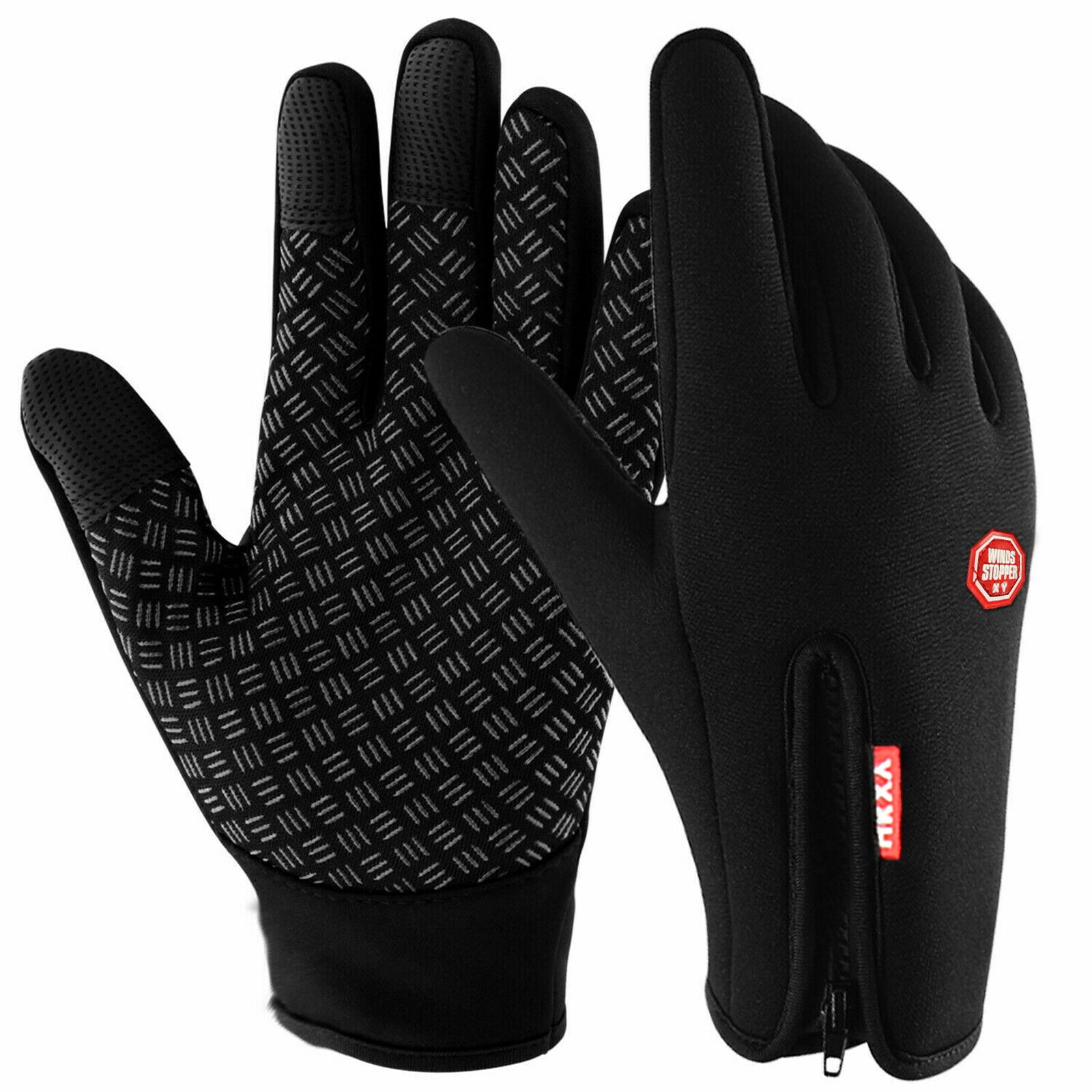 Women Men Winter Warm Gloves Windproof Waterproof Thermal Touch Screen Mittens 