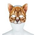 thumbnail image 3 of Half Face Masquerade Masks, Digital Print Animal Cat Half Masks, Costumes Mardi Gras Masks, Cosplay Cat Masks for Halloween Masquerade Dancing Party, 3 of 5