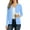 Light Blue, variant on Uvplove Women's Long Sleeve Cardigan V-Neck Oufits Knit Button Down Casual Sweater,Black,M-3XL