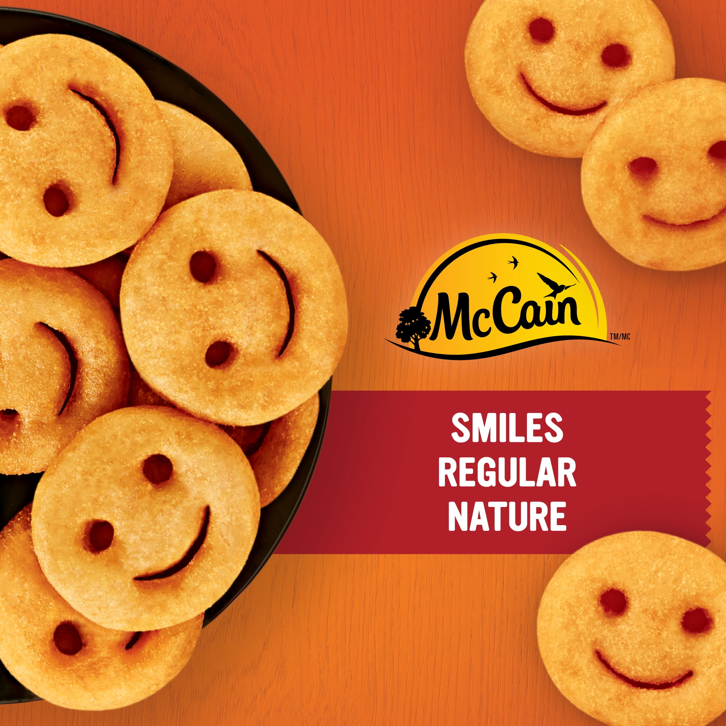 Frites souriantes Smilesᴹᴰ McCainᴹᴰ, 650 g 650g