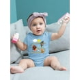 thumbnail image 2 of Animals Doing Activities Bodysuit Infant -Image by Shutterstock,  24 Months, 2 of 4