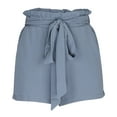 thumbnail image 6 of IROINNID Women's Solid Drawstring Streetwear Elastic Jogger Shorts, 6 of 8