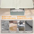 thumbnail image 3 of Alfombrilla de arena para gatos UPSKY, grande, 79 x 61 cm, impermeable, suave, EVA, 3 of 7