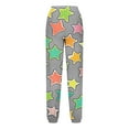 thumbnail image 7 of Riecok Jogger Sweatpants for Girls Waisted Drawstring with Pockets Printing Casual Trackpants Gray 13 Years, 7 of 7