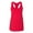 Red, variant on Ladies' Jersey Racerback Tank