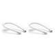 thumbnail image 2 of Lámpara 4LED Wosthever Manos libres Flexible Cuello recargable Luz de lectura 6500-7000K Blanco Tipo 2, 2 of 6