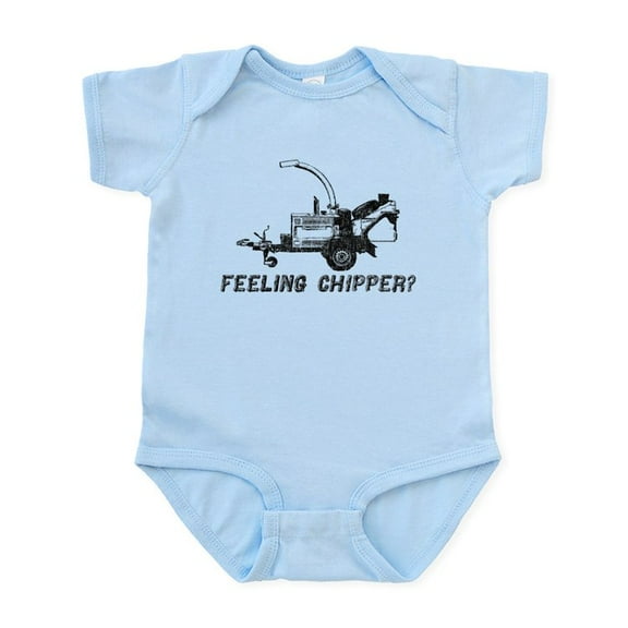 CafePress - Feeling Chipper? Body Suit - Baby Light Bodysuit, Size Newborn - 24 Months